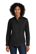 Load image into Gallery viewer, Eastek Embroidered Women's Apparel - Port Authority® SuperPro™ Twill Shirt –
