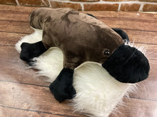 Load image into Gallery viewer, 2lbs -15lbs Weighted  Platypus Stuffed Minky Animal Lap Pad -for Comfort, Special Needs, Sleep, Anxiety and Stress Relief - Custom Made
