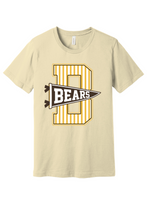 Load image into Gallery viewer, Delran Bears Varsity B Graphic T-Shirt | Bears Pendant Banner Design | Spirit Wear Fundraiser
