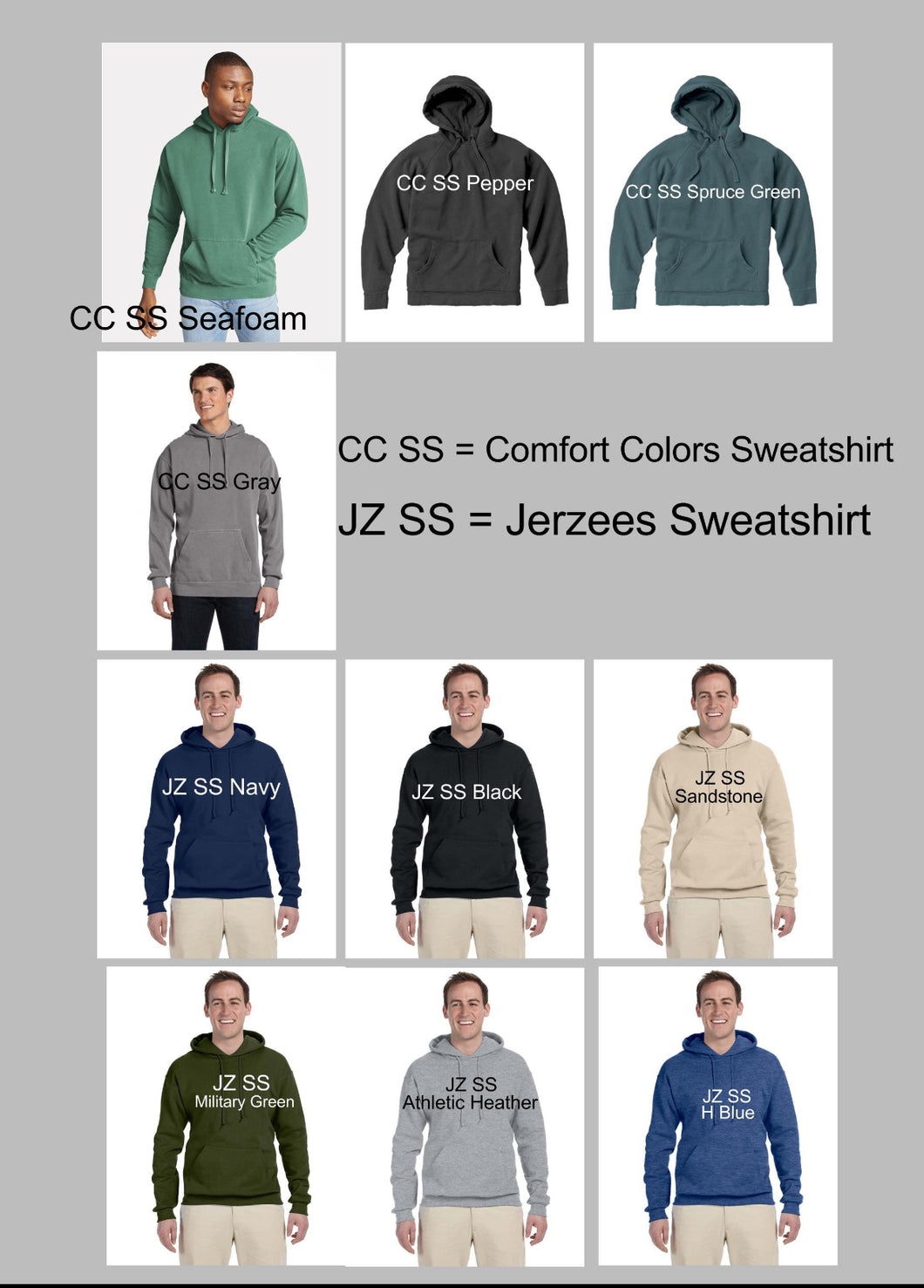Upgrade to Hoodie | Crew Neck Sweatshirt to Hoodie Swap | Sweatshirt Style Upgrade | Add-On Only | Not a Standalone Item**