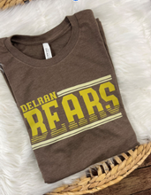 Load image into Gallery viewer, Delran Bears Vintage Stripe T-Shirt
