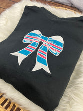 Load image into Gallery viewer, Nurse Bow Quarter Zip sweatshirt or Full Zip hoodie from baby hospital swaddle Blanket-  RN labor delivery  Licensed Practical, CNA,  - Jacket
