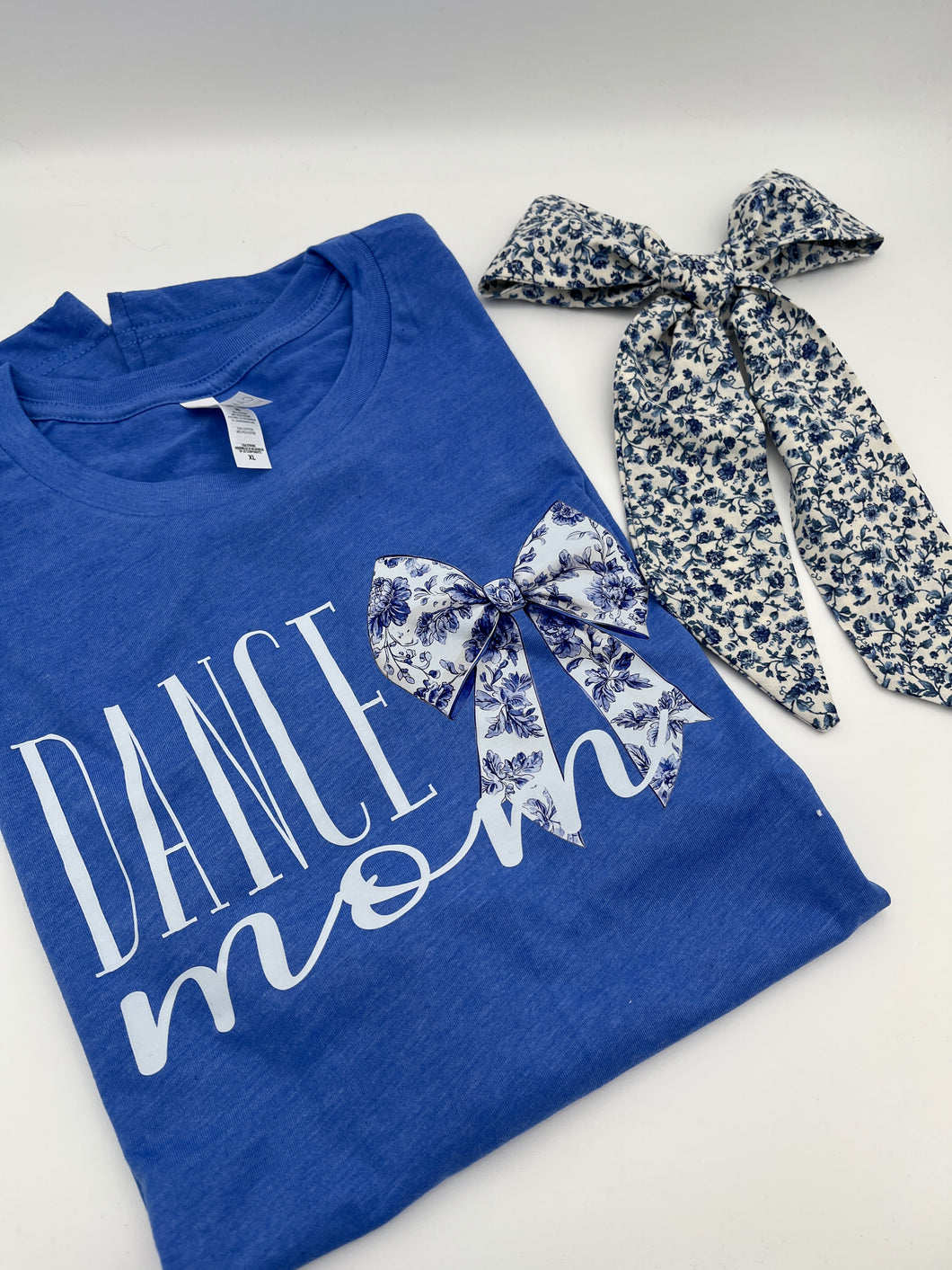 Dance Mom Shirt, Toile Bow Tee, Custom Sweatshirt, Ballet Recital Gift, Competition Outfit, Bella Canvas T-Shirt, Comfort Colors, Jerzees