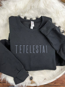 Tetelestai  - John 19:20 Christian Bible Scripture Embroidered  Shirt - Comfort Colors Embroidered Easter Resurrection Sunday