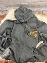 Load image into Gallery viewer, Delran Bears Embroidered Full-Zip Hoodie | D Bears Script Left Chest | Spirit Wear Fundraiser
