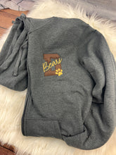 Load image into Gallery viewer, Delran Bears Embroidered Full-Zip Hoodie | D Bears Script Left Chest | Spirit Wear Fundraiser
