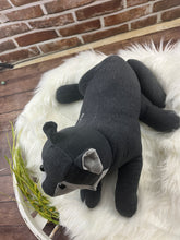 Load image into Gallery viewer, Custom Memory Wolf Keepsake | Made from Loved One’s Clothing | Personalized Plush Memorial Gift | Bereavement &amp; Remembrance Wolf
