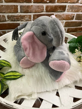 Load image into Gallery viewer, 2lbs -10lbs Weighted Elephant Stuffed Minky Animal Lap Pad -for Comfort, Special Needs, Sleep, Anxiety and Stress Relief - Custom Made
