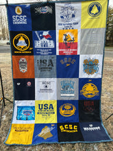Load image into Gallery viewer, Memory Quilt - Made from loved clothing - affordable blankets
