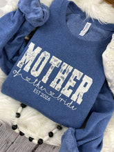 Load image into Gallery viewer, **Custom Memory Keepsake BRIDE Shirt – Wedding Dress Appliqué – Personalized Sweatshirt or T-Shirt – Anniversary Gift – Memorial Clothing Remembrance**
