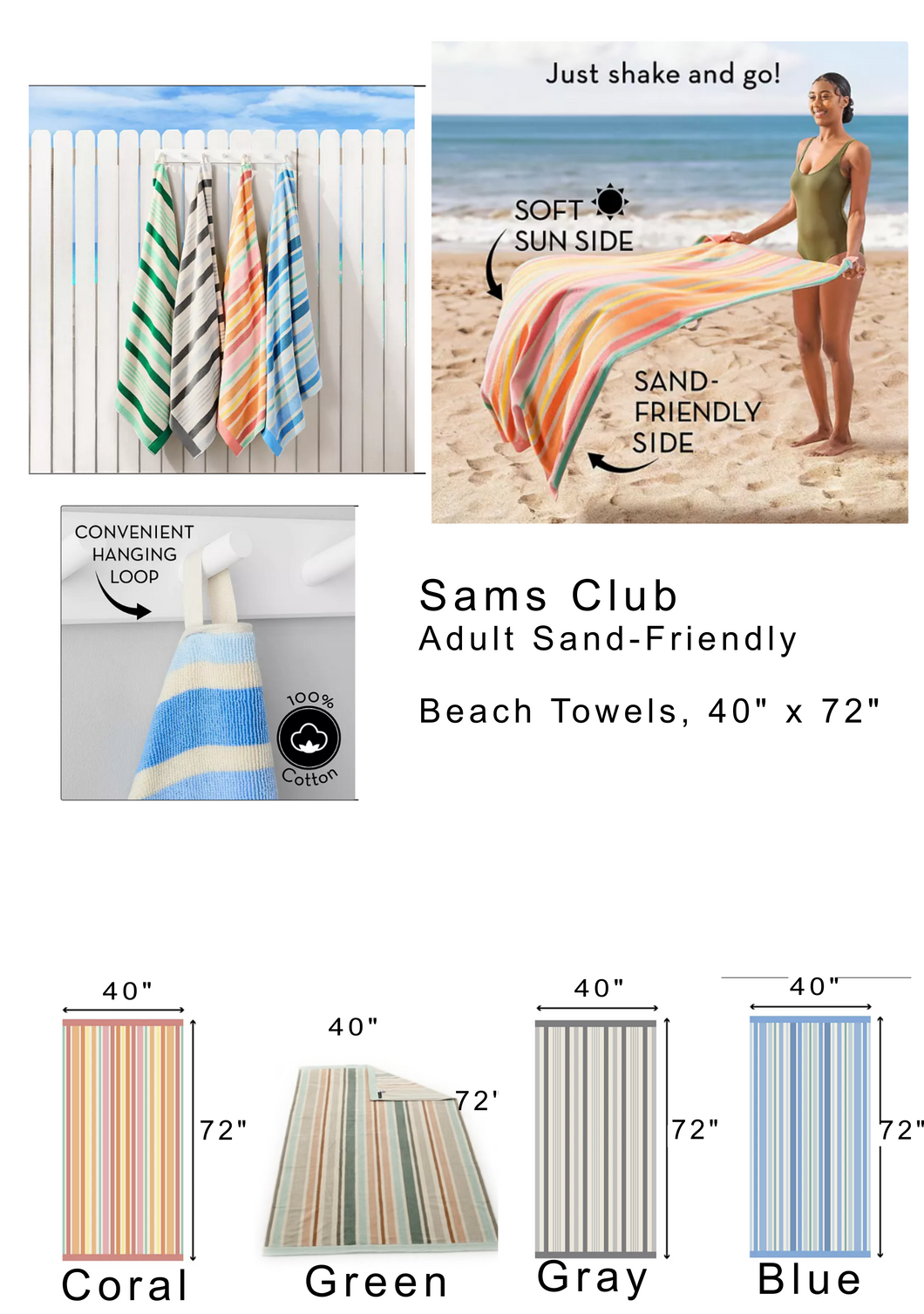 Personalized Embroidered Beach or Cabana Pool Oversized or Sand Friendly Towels