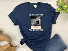 Load image into Gallery viewer, Custom senior mom personalised photo t-shirt
