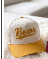 Load image into Gallery viewer, Richardson Bears Cap — Cream &amp; Wheat Embroidered Trucker Hat
