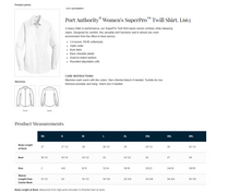 Load image into Gallery viewer, Eastek Embroidered Women's Apparel - Port Authority® SuperPro™ Twill Shirt –
