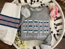 Load image into Gallery viewer, OBGYN Sweatshirt from Baby Hospital Swaddle Blanket - Labor Delivery Doctor, Nurse Fabric Keepsake Sweatshirts Appliqué
