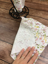 Load image into Gallery viewer, Floral Reusable Paper Towels with Snaps, Napkins Terry Cloth. Nonpaper, Cloth, Paperless, Eco-Friendly Kitchen - Zero Waste Fun Prints
