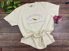 Load image into Gallery viewer, New Jersey State Bird - The Eastern Goldfinch NJ Embroidered Shirt - Mom - Grammy - Comfort Colors Embroidered - Mommy
