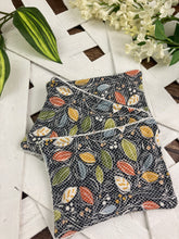 Load image into Gallery viewer, Fall Leaves Reusable Kitchen Sponges- Perfect for cleaning dishes, counters and Cast Iron Pots. Mesh side for extra cleaning power.
