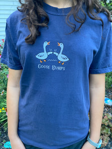 Goose Bumps - super funny shirt Embroidered Shirt  - Comfort Colors Embroidered - Mommy