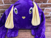 Load image into Gallery viewer, Hug Snuggle Monster 2lbs -10lbs Weighted  Stuffed Minky Animal Lap Pad -for Comfort, Special Needs, Sleep, Anxiety and Stress Relief - Custom Made
