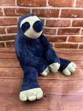 Load image into Gallery viewer, 2lbs -10lbs Weighted Sloth Stuffed Minky Animal Lap Pad -for Comfort, Special Needs, Sleep, Anxiety and Stress Relief - Custom Made
