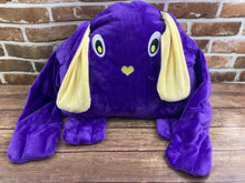 Load image into Gallery viewer, Hug Snuggle Monster 2lbs -10lbs Weighted  Stuffed Minky Animal Lap Pad -for Comfort, Special Needs, Sleep, Anxiety and Stress Relief - Custom Made
