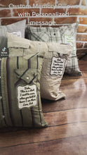 Load and play video in Gallery viewer, Memory Pillows Made from loved ones clothes
