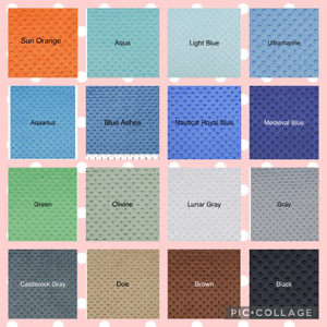 Custom Blanket Weighted Blanket or Lap Pad Cotton Fabric - Toddler, Child, Teen, Adult -Dot Minky - Anxiety, Sleep.