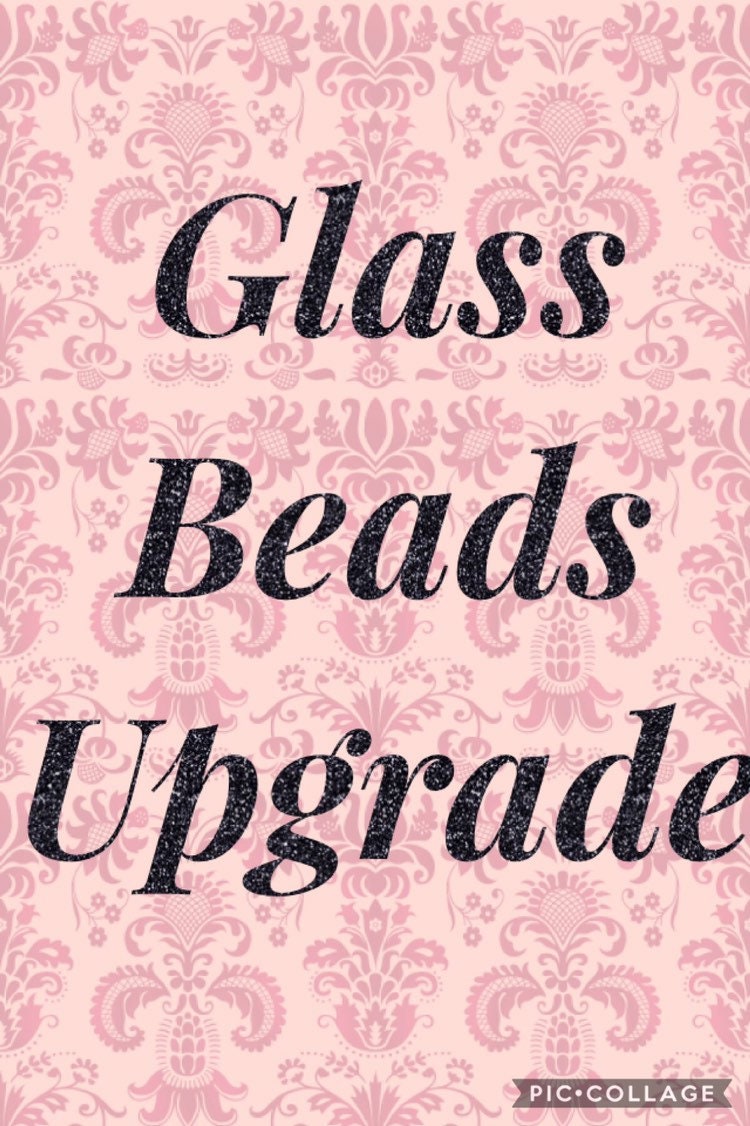 Glass Beads Upgrade for Weighted Blankets Order **Add On Item**