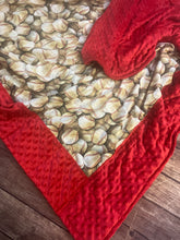 Load image into Gallery viewer, Vintage Baseball Cotton Weighted Blanket or Lap Pad Cotton Fabric - Toddler, Child, Teen, Adult -Dot Minky - Anxiety, Sleep.
