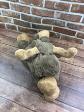 Load image into Gallery viewer, 2lbs -15lbs Weighted  Moose Stuffed Minky Animal Lap Pad -for Comfort, Special Needs, Sleep, Anxiety and Stress Relief - Custom Made
