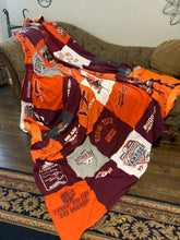 Load image into Gallery viewer, Memory Blanket - Made from loved clothing - affordable blankets
