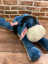 Load image into Gallery viewer, 2lbs -15lbs Weighted  donkey - EEYORE- Stuffed Minky Animal Lap Pad -for Comfort, Special Needs, Sleep, Anxiety and Stress Relief - Custom Made
