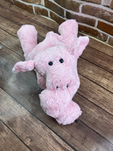 Load image into Gallery viewer, 2lbs -15lbs Weighted  Pig Stuffed Minky Animal Lap Pad -for Comfort, Special Needs, Sleep, Anxiety and Stress Relief - Custom Made
