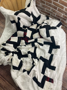 Wedding Dress Quilt - Memory Quilt