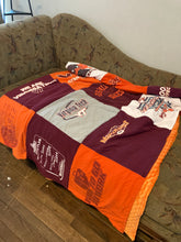 Load image into Gallery viewer, Memory Blanket - Made from loved clothing - affordable blankets
