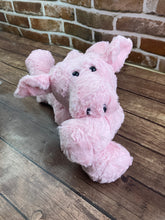 Load image into Gallery viewer, 2lbs -15lbs Weighted  Pig Stuffed Minky Animal Lap Pad -for Comfort, Special Needs, Sleep, Anxiety and Stress Relief - Custom Made
